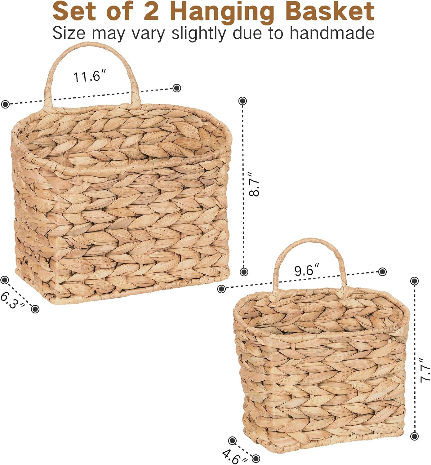 Detalle 2 de iEGrow Hanging Baskets, Water Hyacinth