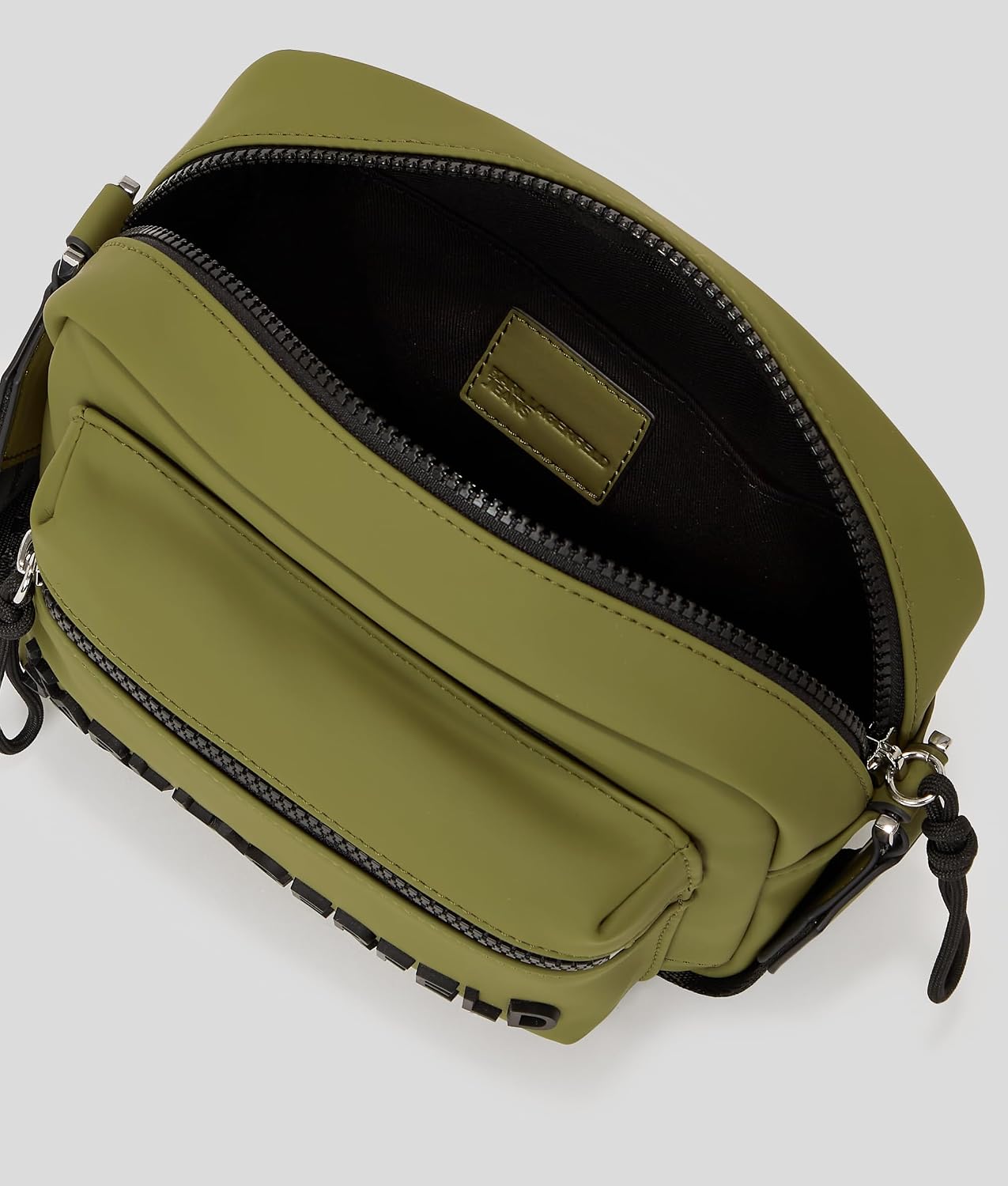 Thumbnail 3 de KARL LAGERFELD JEANS Uomo Utility Coated Crossbody in Ivy Green