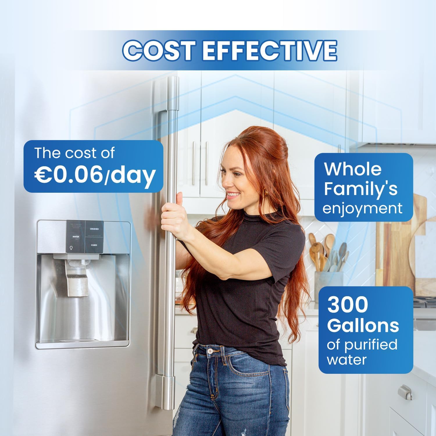 Thumbnail 6 de GOLDEN ICEPURE Refrigerator Water Filter 2-pack