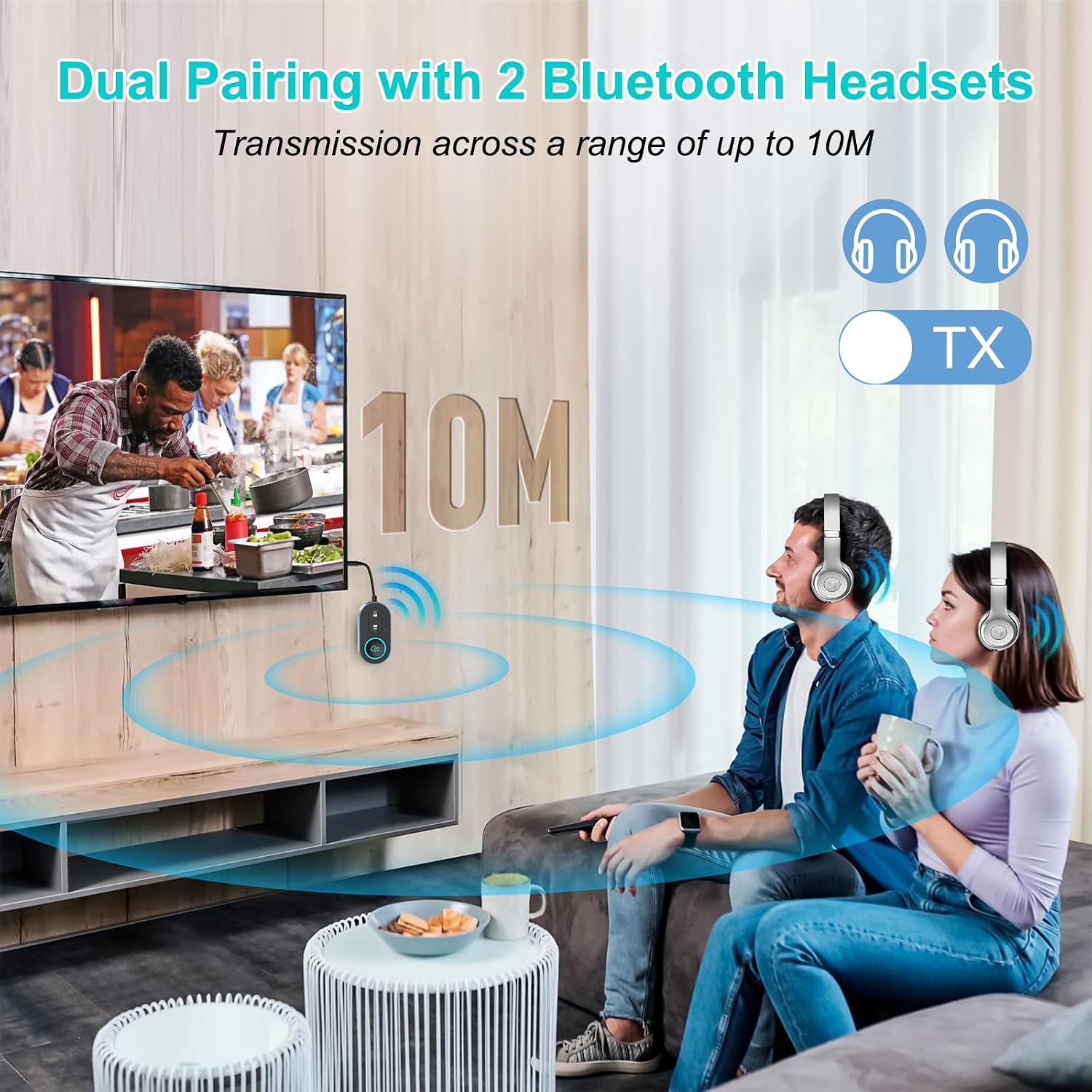 Thumbnail 6 de Bluetooth 5.3 Transmitter Receiver 240mAh