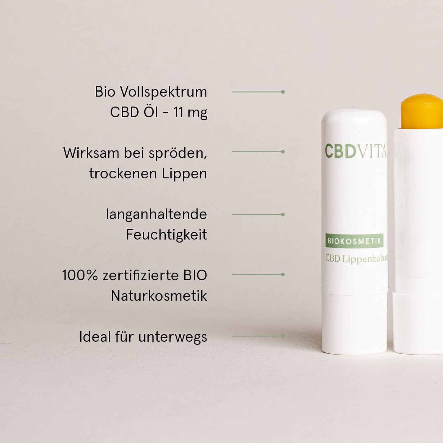 Thumbnail 1 de CBD Lippenpflege – 100% natürlich, vegan & apothekenqualitativ