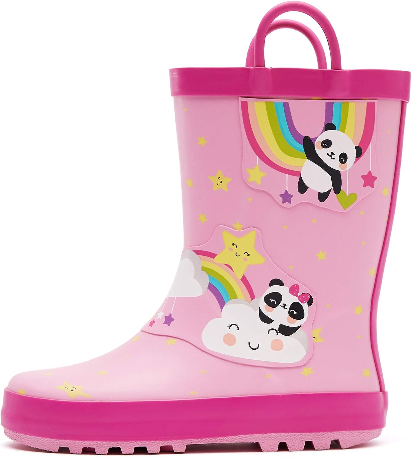 Thumbnail 6 de K KomForme Kids Waterproof Printed Rain Boots with Handles