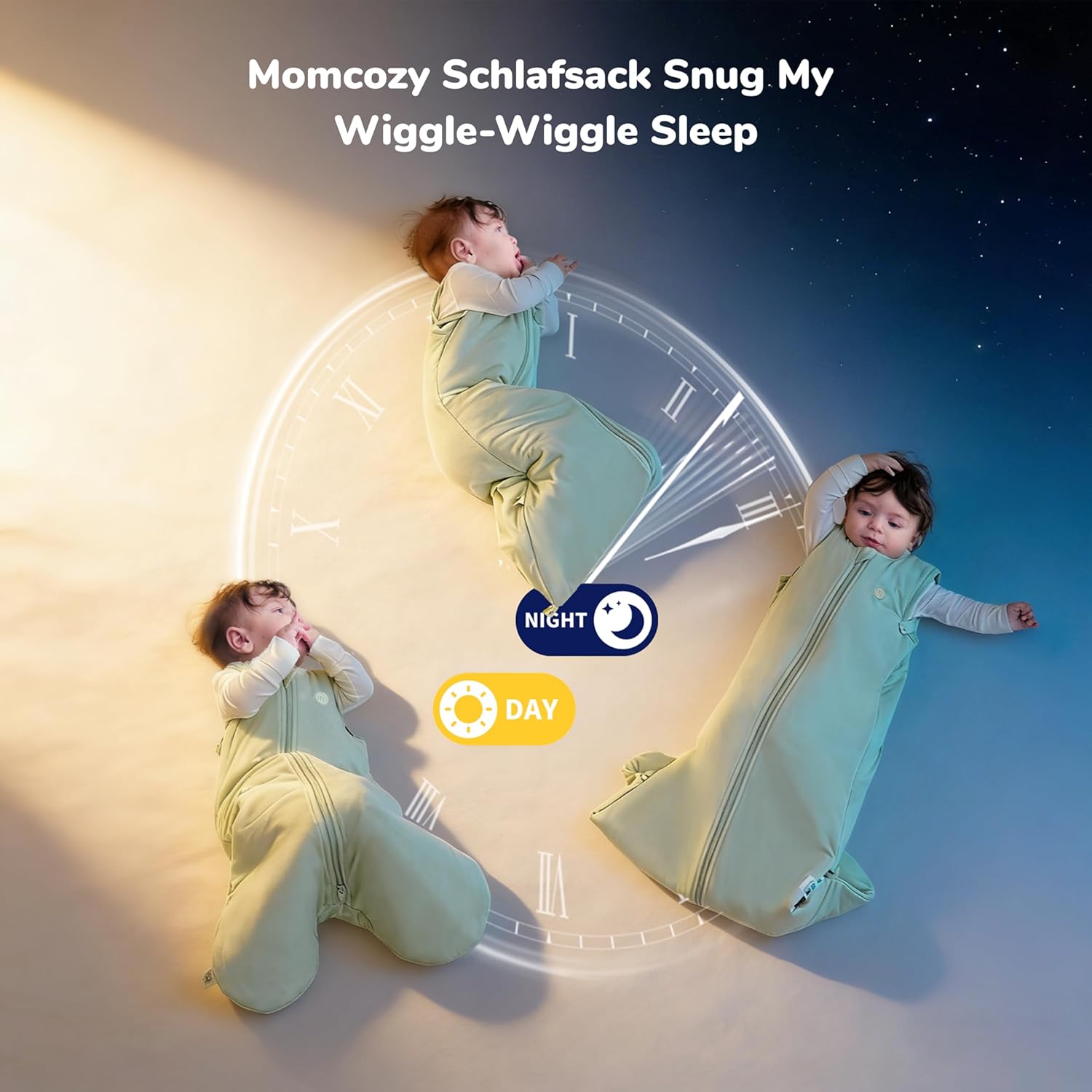Thumbnail 6 de Momcozy Schlafsack Baby 1,5 TOG