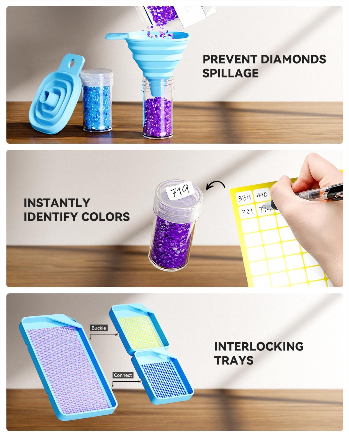 Thumbnail 2 de ARTDOT 60-slot diamond storage box kit 🎨