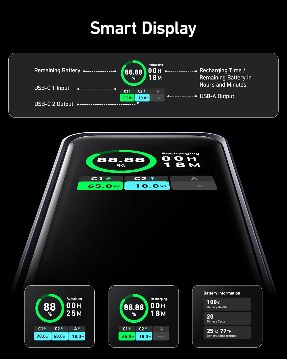 Thumbnail 5 de Anker Prime Power Bank 20.000 mAh 200 W