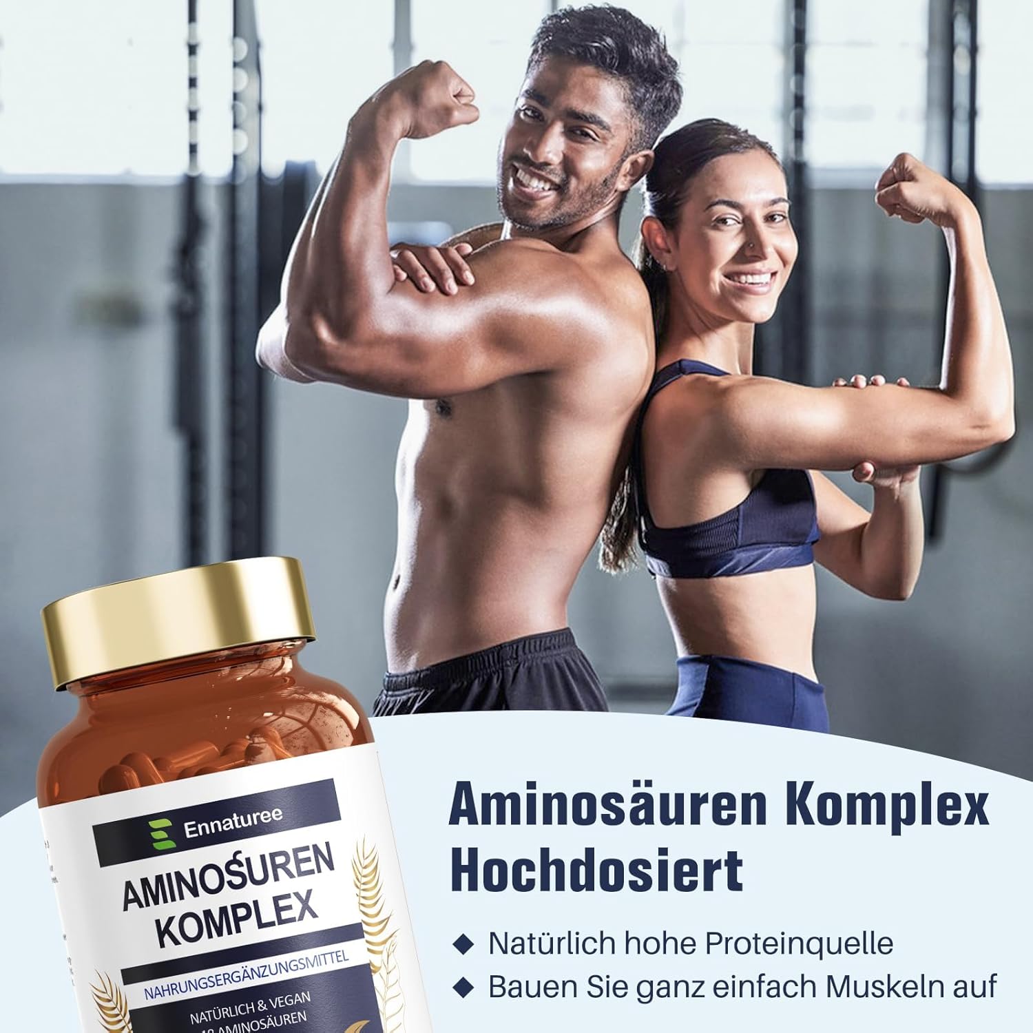 Thumbnail 3 de 18 Aminosäuren Komplex 120 Kapseln 💊