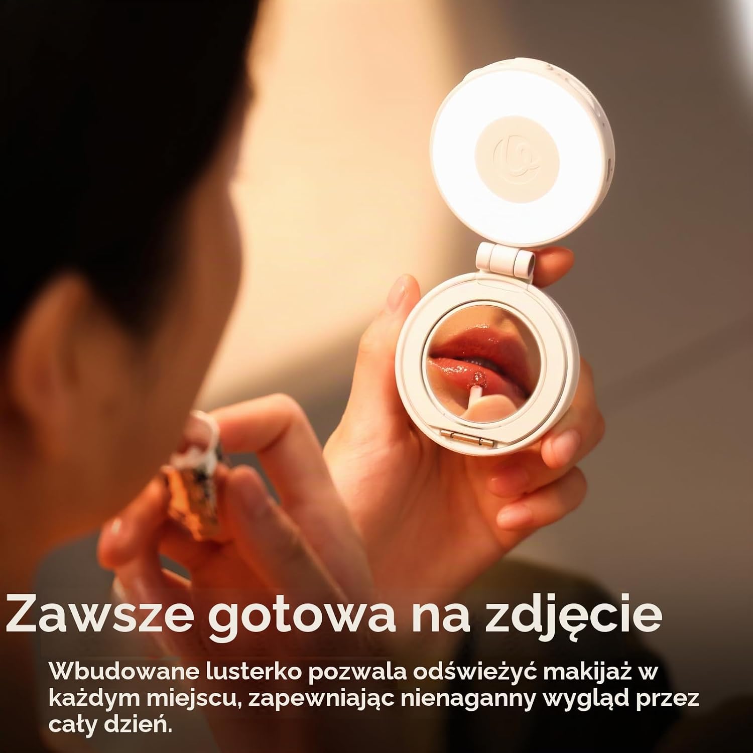 Thumbnail 6 de ULANZI LM23 – magnetyczna lampa do selfie 360° z regulacją światła i USB-C