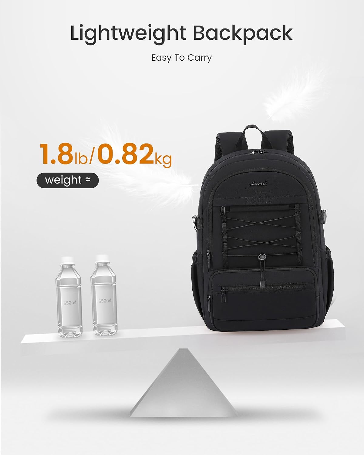 Thumbnail 4 de LOVEVOOK Laptop Rucksack Damen 17,3 Zoll