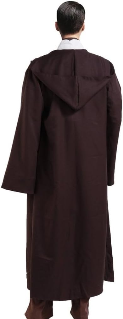 Thumbnail 3 de GOLDSTITCH Men’s Hooded Robe Cloak for Knight and Cosplay Costumes