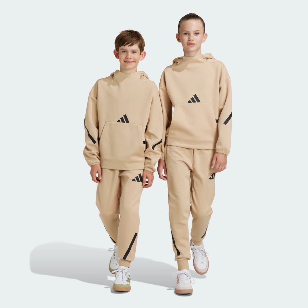 Thumbnail 1 de Pantalón adidas Z.N.E. Tapered-Leg – beige, para entrenamiento y estilo urbano