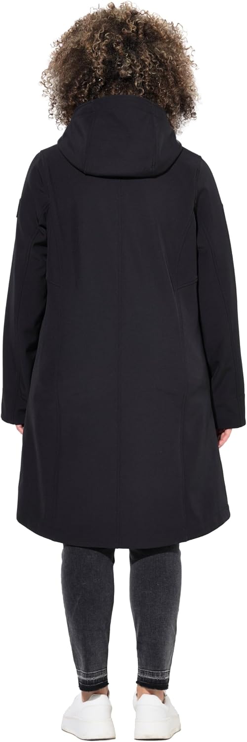 Detalle 2 de Ulla Popken Giacca HYPRAR in Softshell Idrorepellente con Cerniera a cursore doppio 839757
