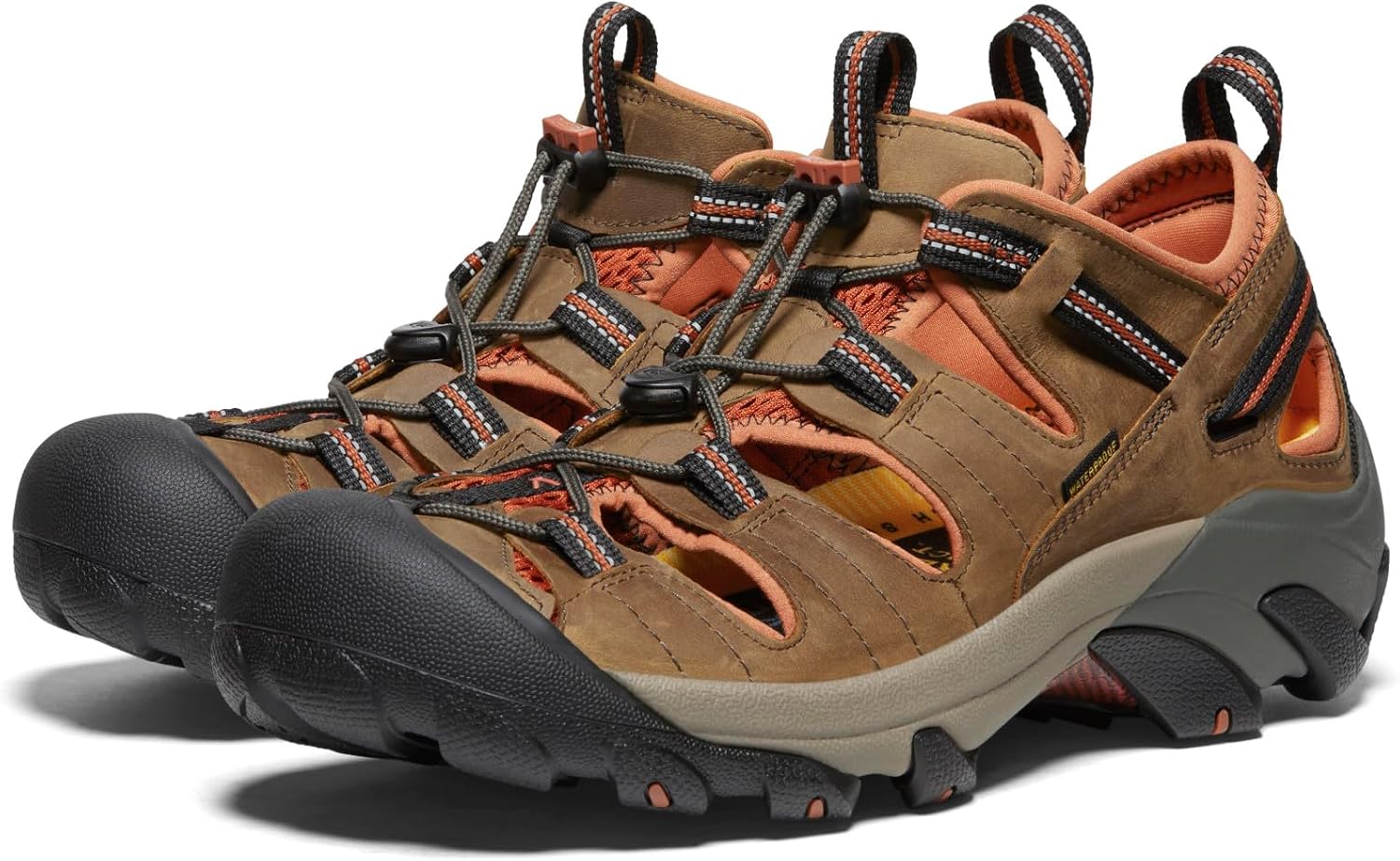 Detalle 2 de KEEN Herren Arroyo II Sandale SchwarzOlive/Bombay Braun – Allround-Outdoorschuh