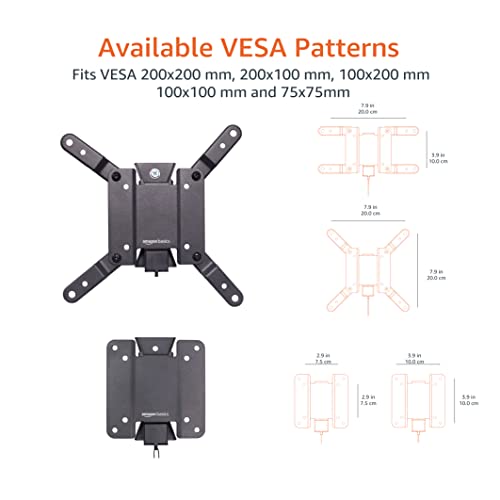 Detalle 1 de Amazon Basics Soporte TV Inclinable para 12-40"
