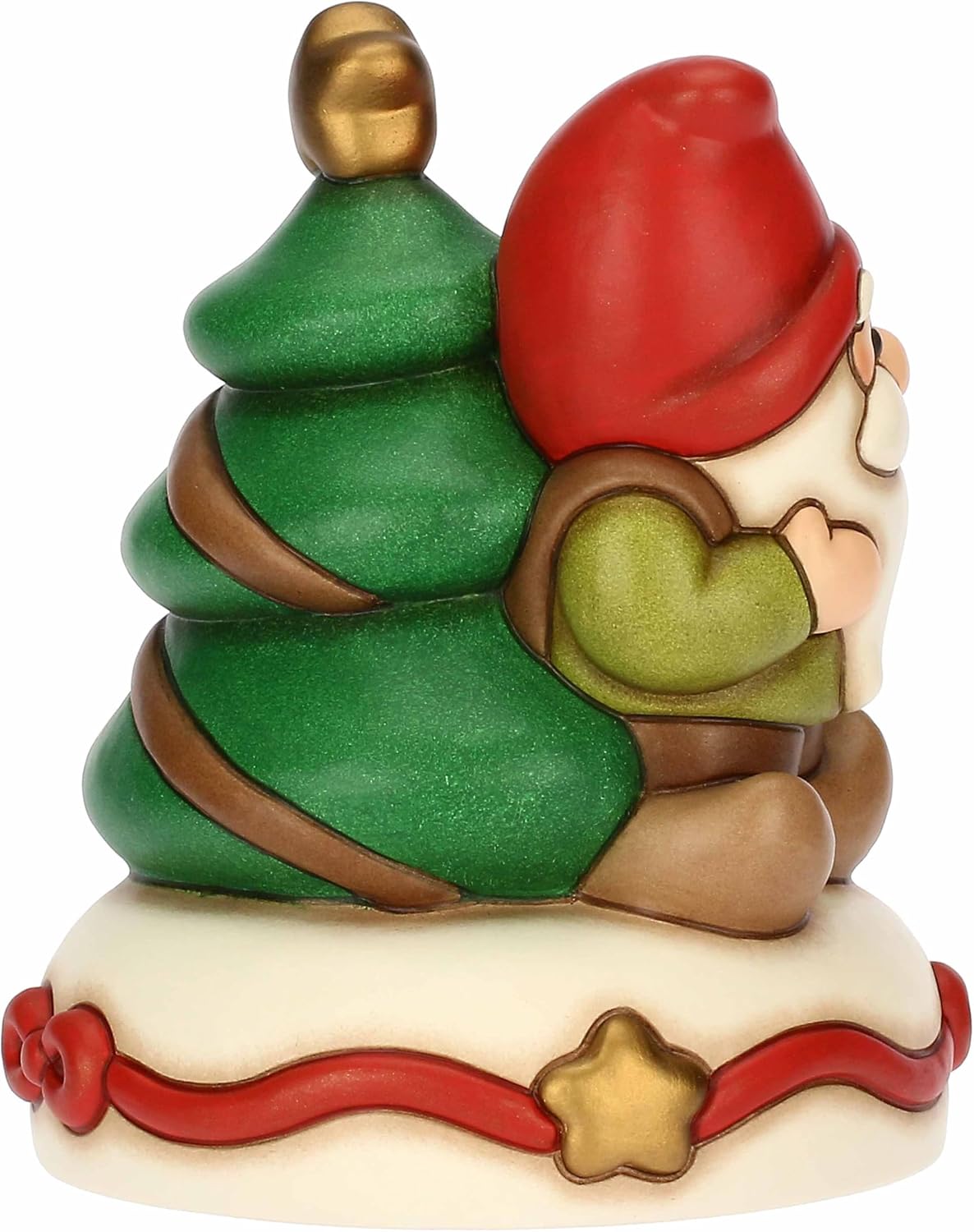 Thumbnail 2 de THUN Carillon Gnomo Oliver e Albero di Natale in Ceramica – versione media
