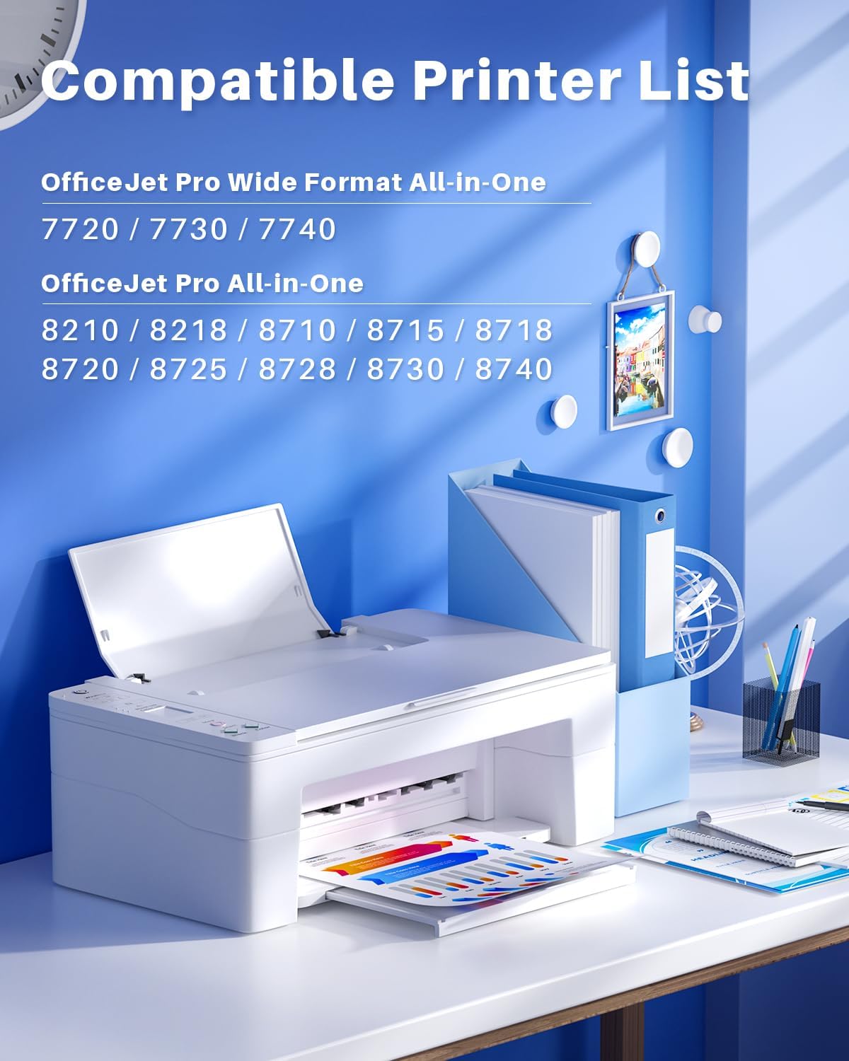 Detalle de INK4U Cartucce 953XL Nero alta capacità (confezione da 2) compatibili con HP 953