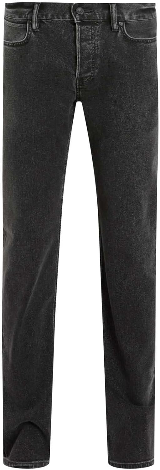Detalle 2 de Allsaints Iggy Slim Fit Denim Jeans – Jean Homme ajusté mid-rise, denim légèrement extensible