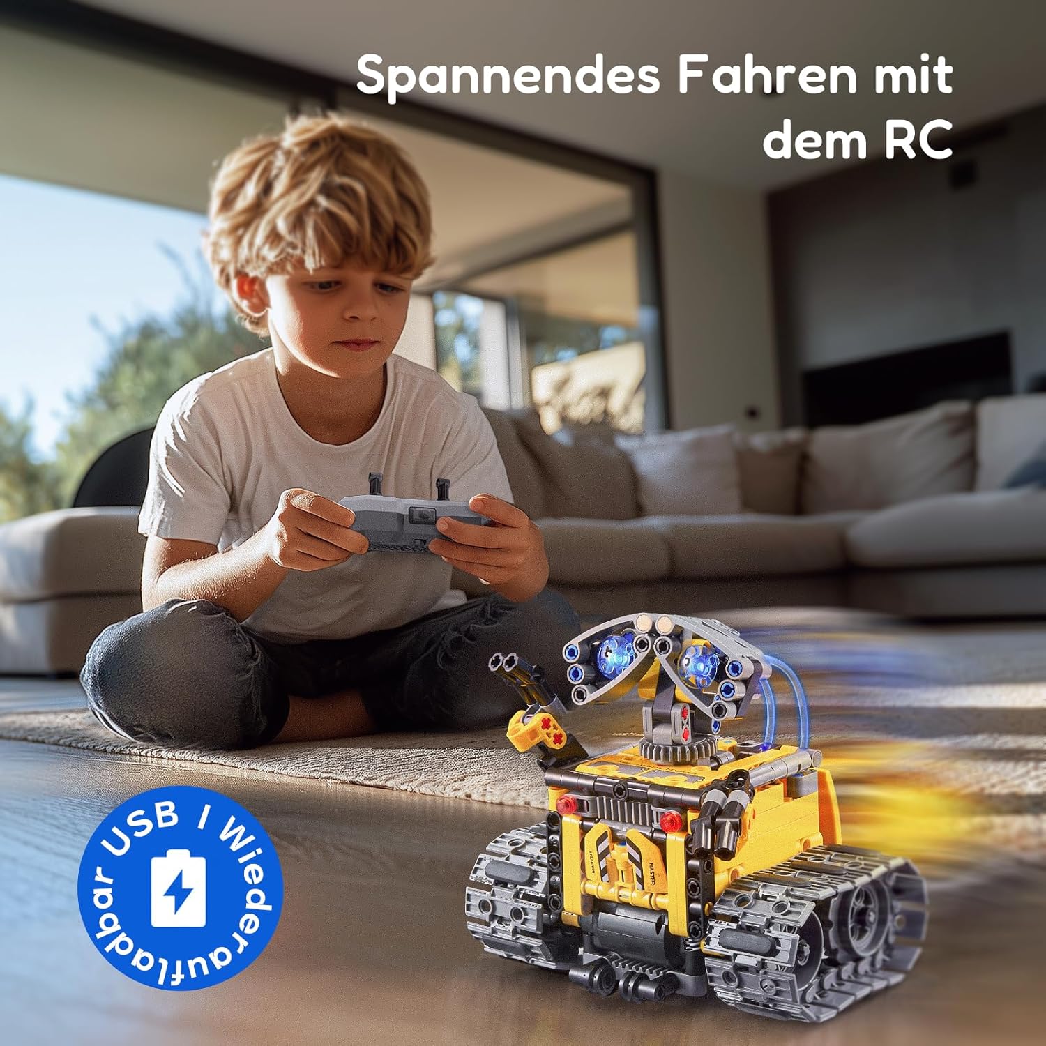 Thumbnail 4 de IKUPER Technik Roboter 6‑in‑1 Bausatz für Kinder 🤖