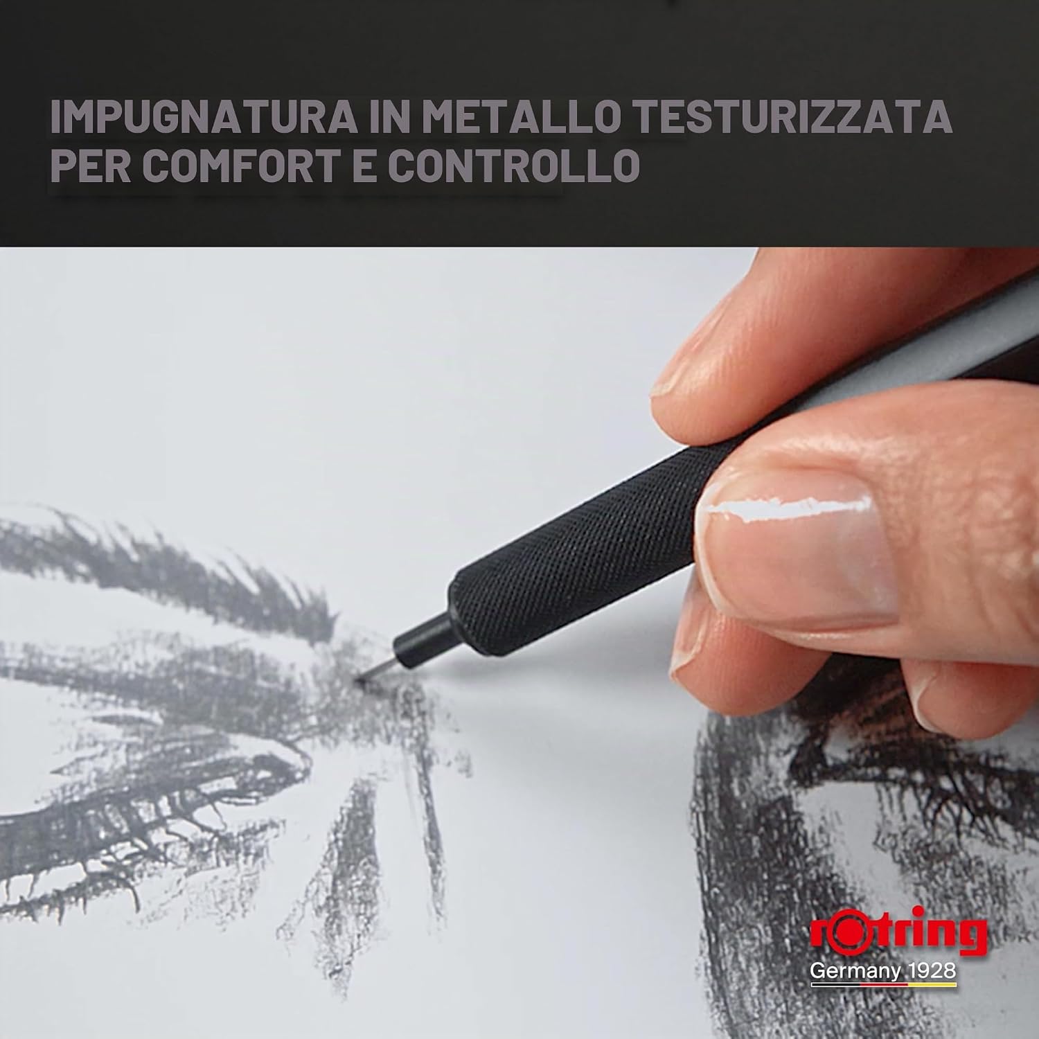 Detalle de Rotring 500 portamina 0,5 mm corpo verde