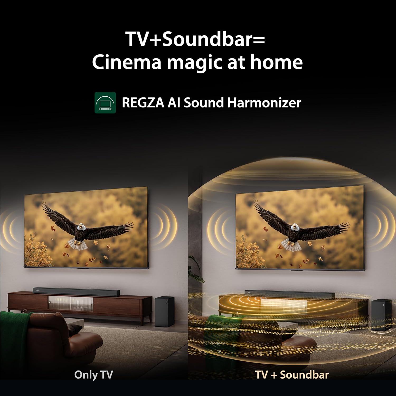 Detalle 2 de Toshiba M510WR 5.1-Channel Soundbar with Dolby Atmos, DTS:X and Wireless Subwoofer