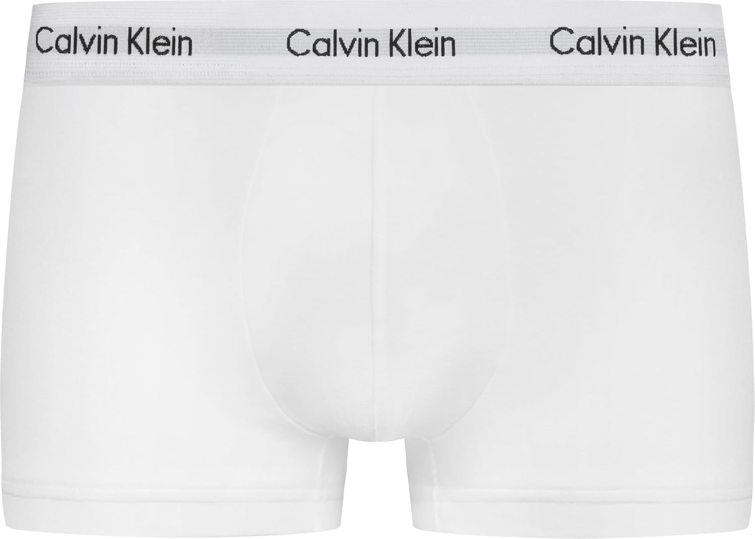 Thumbnail 6 de Calvin Klein Men’s 3 Pack Low Rise Trunks in White – Size L