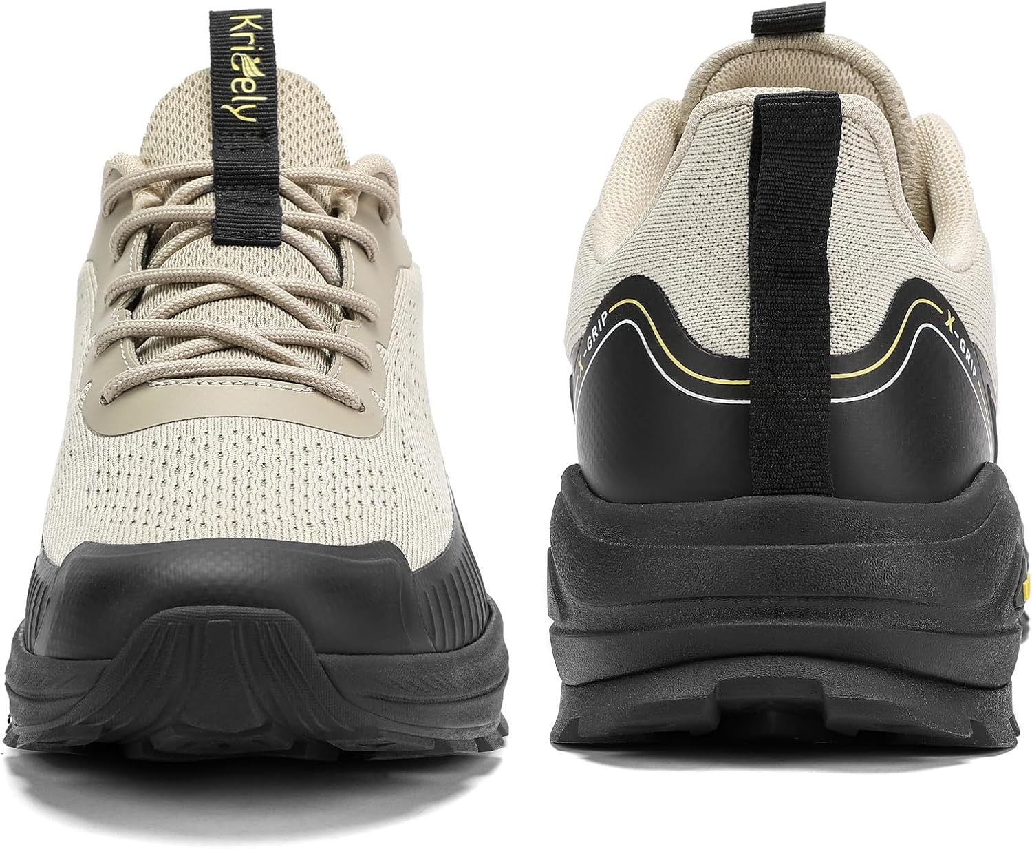 Detalle de Kricely Traillaufschuhe für Herren – Mesh-Sneaker für Straße, Wald und Offroad