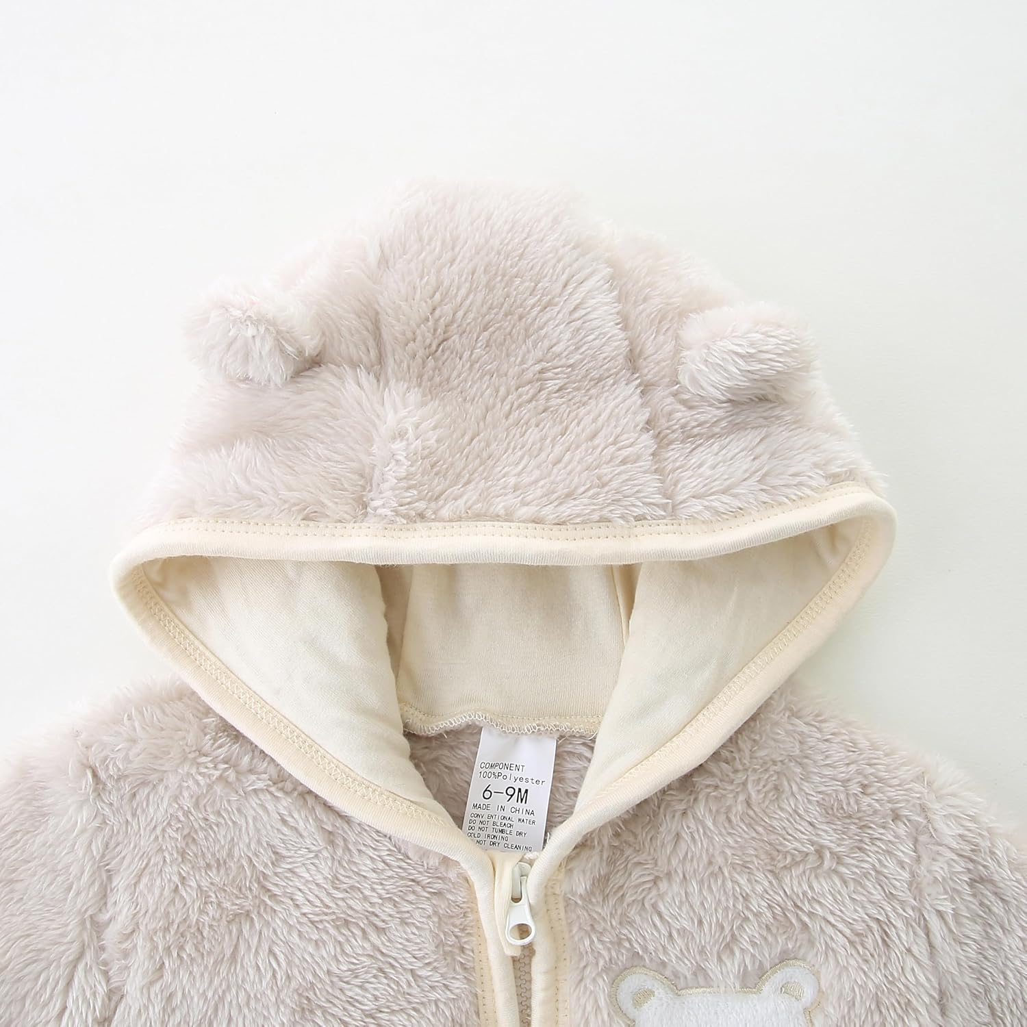 Thumbnail 2 de KIDDLETOWN baby snowsuit newborn bear hooded footed romper (0–18 months)