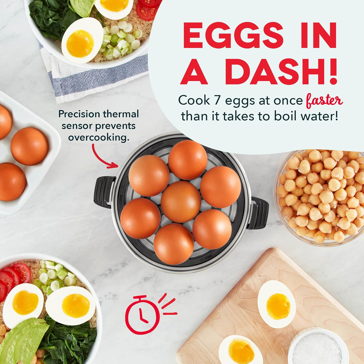 Detalle de DASH Rapid Egg Cooker