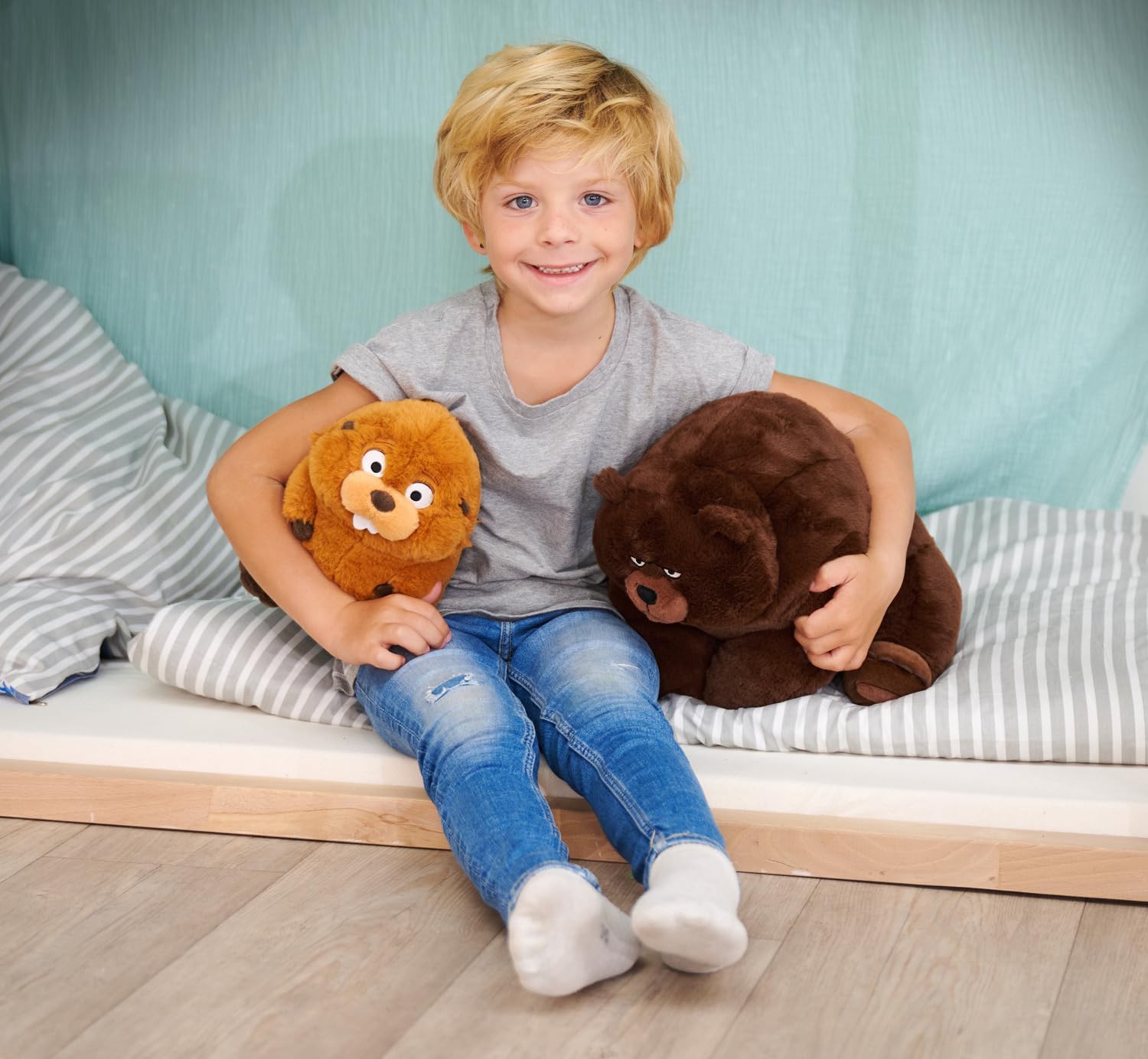 Thumbnail 5 de SIMBA 6315870706 – pluszowa maskotka Mabel Beaver z Pixar Hoppers, 22 cm