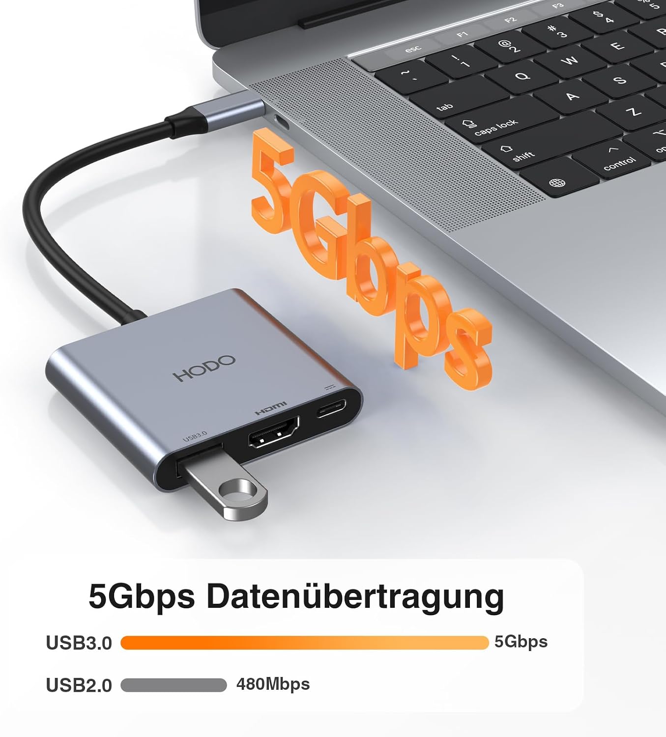 Thumbnail 5 de HODO USB C HDMI Adapter 4K
