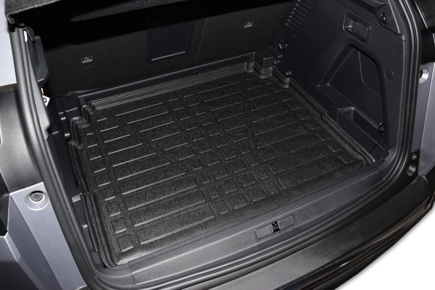 Detalle de J&J AUTOMOTIVE mata do bagażnika do 3008 od 2017 r., TPE, czarna