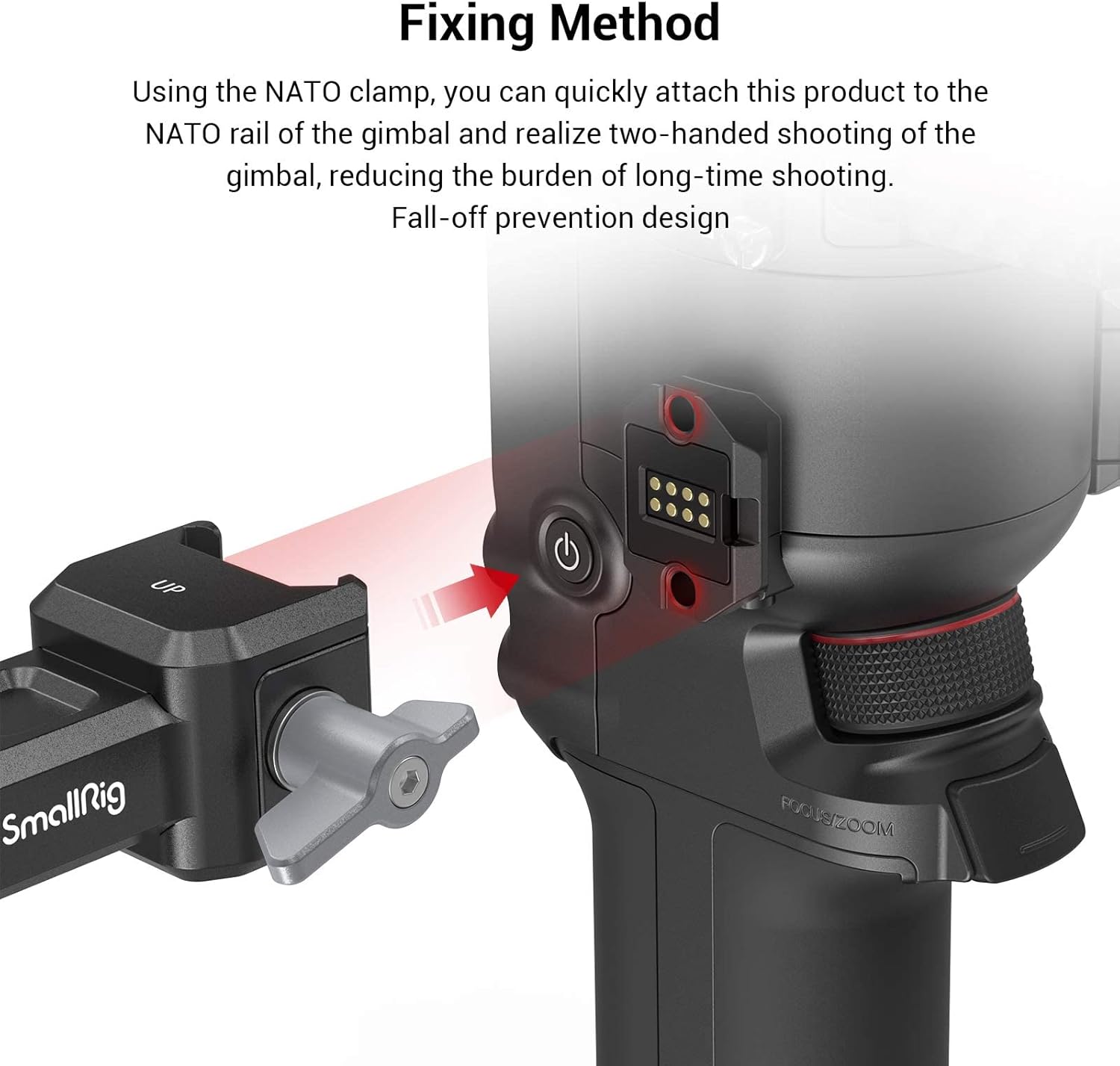 Thumbnail 1 de SMALLRIG 3027 Dual Handle Handgrip for gimbals