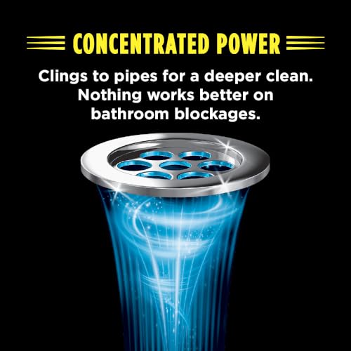Detalle de Buster Bathroom Drain Unblocker (Pack of 3 x 300ml) – Fast, effective plughole clear