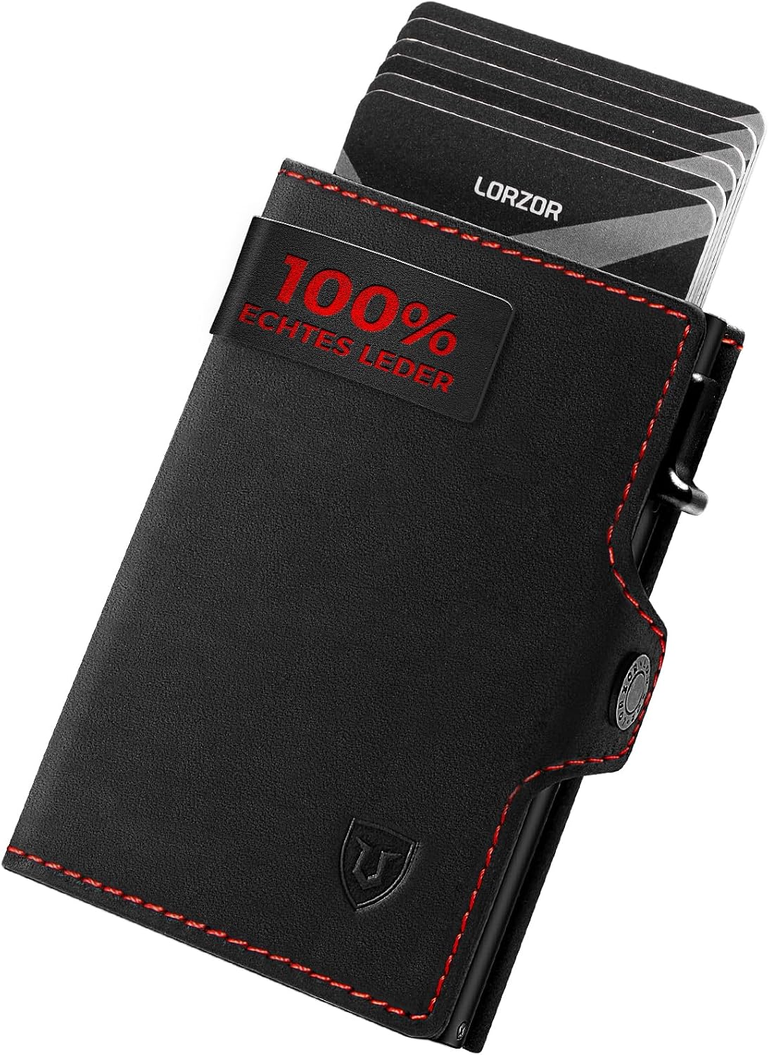 Detalle de LORZOR Slim Wallet 10 Karten 💼