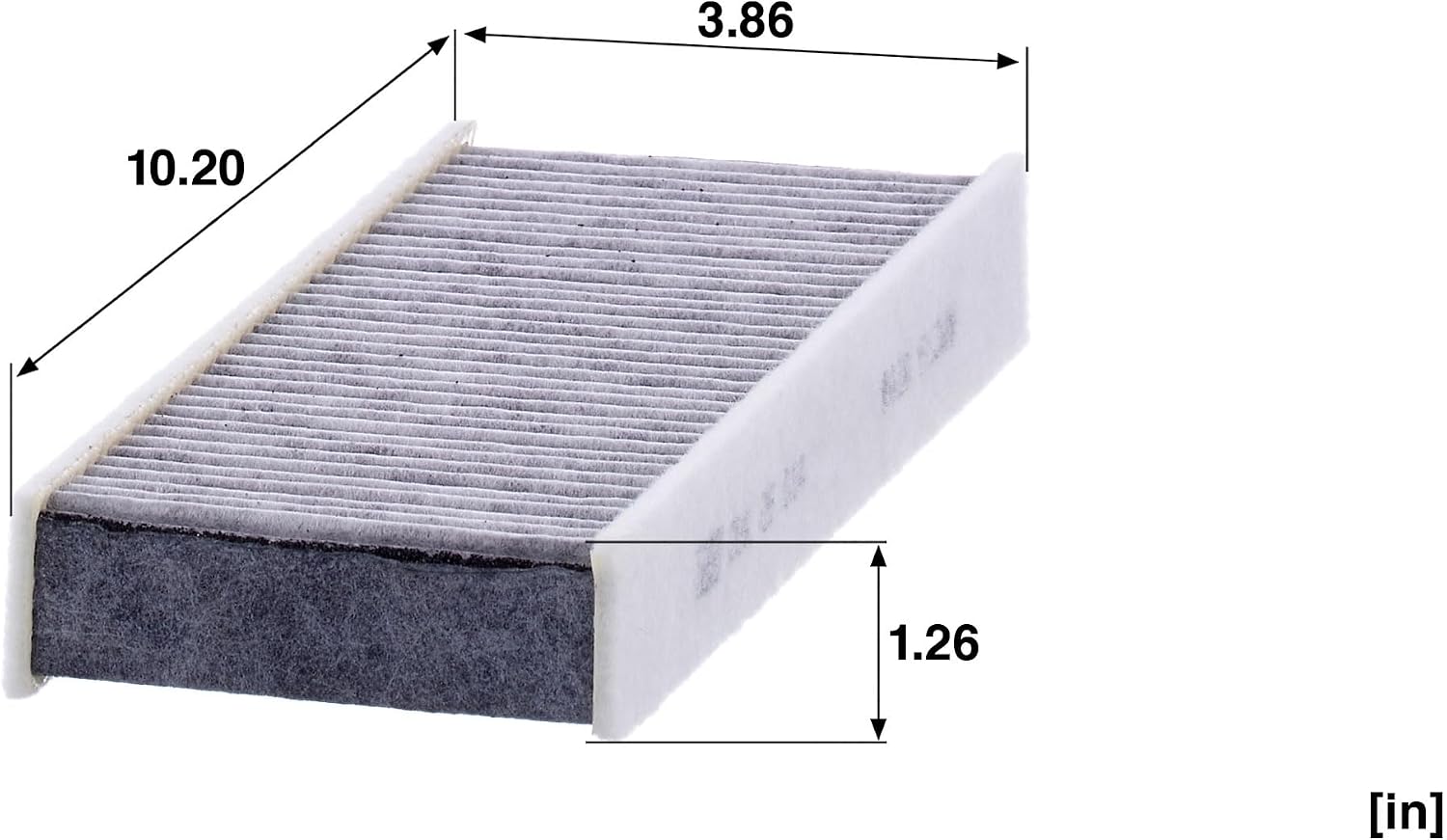 Detalle de Mann Filter CUK 26 014-2 filtre d'habitacle 259 mm