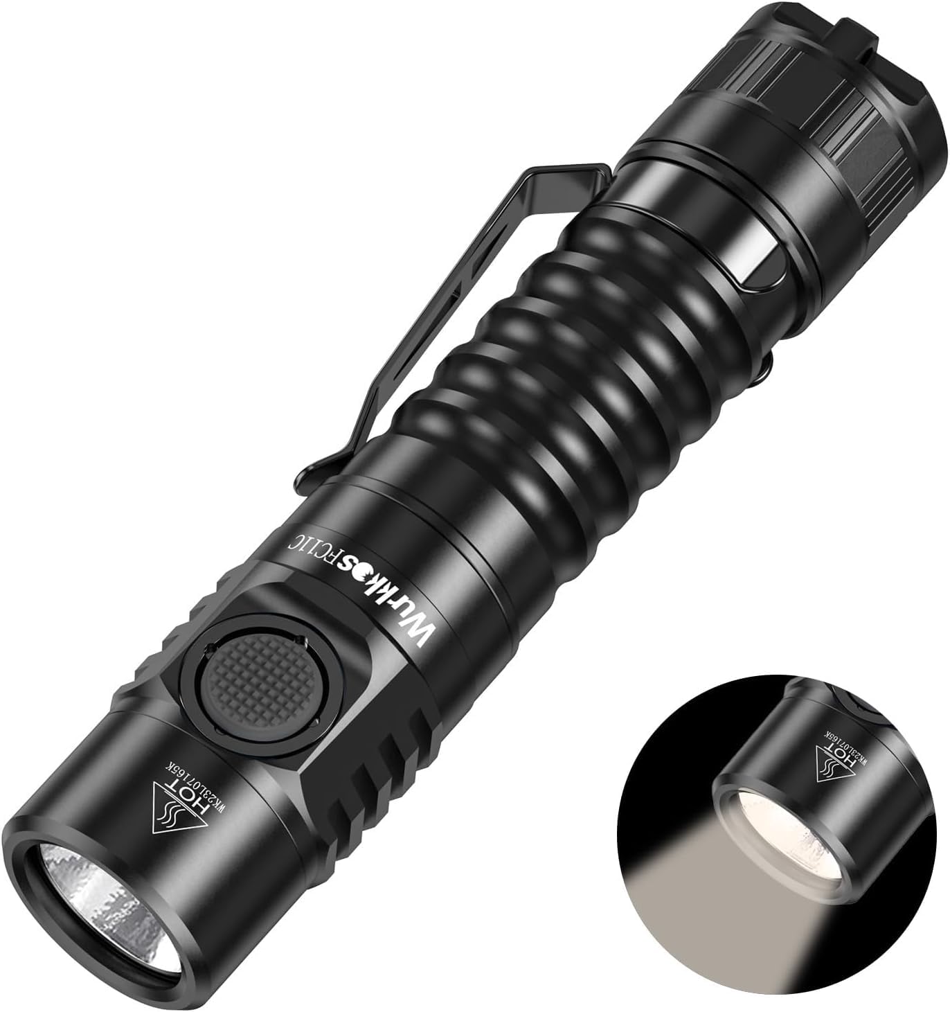 Detalle de Wurkkos Rechargeable Flashlight 4000K