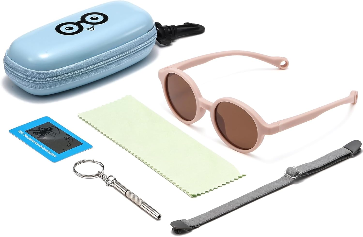 Thumbnail 5 de Musivon baby sunglasses with adjustable strap (polarised, flexible TPEE frame) for 0-2.5 years