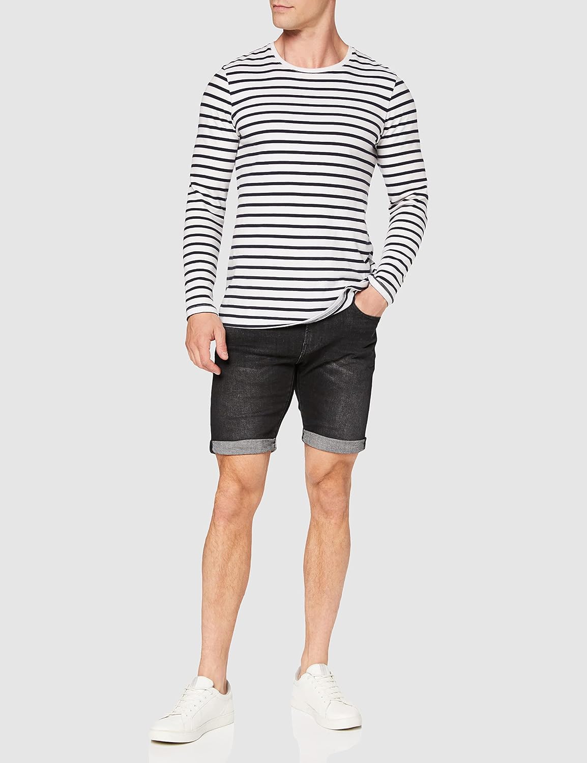 Thumbnail 2 de Hommes 3301 Slim Denim Shorts