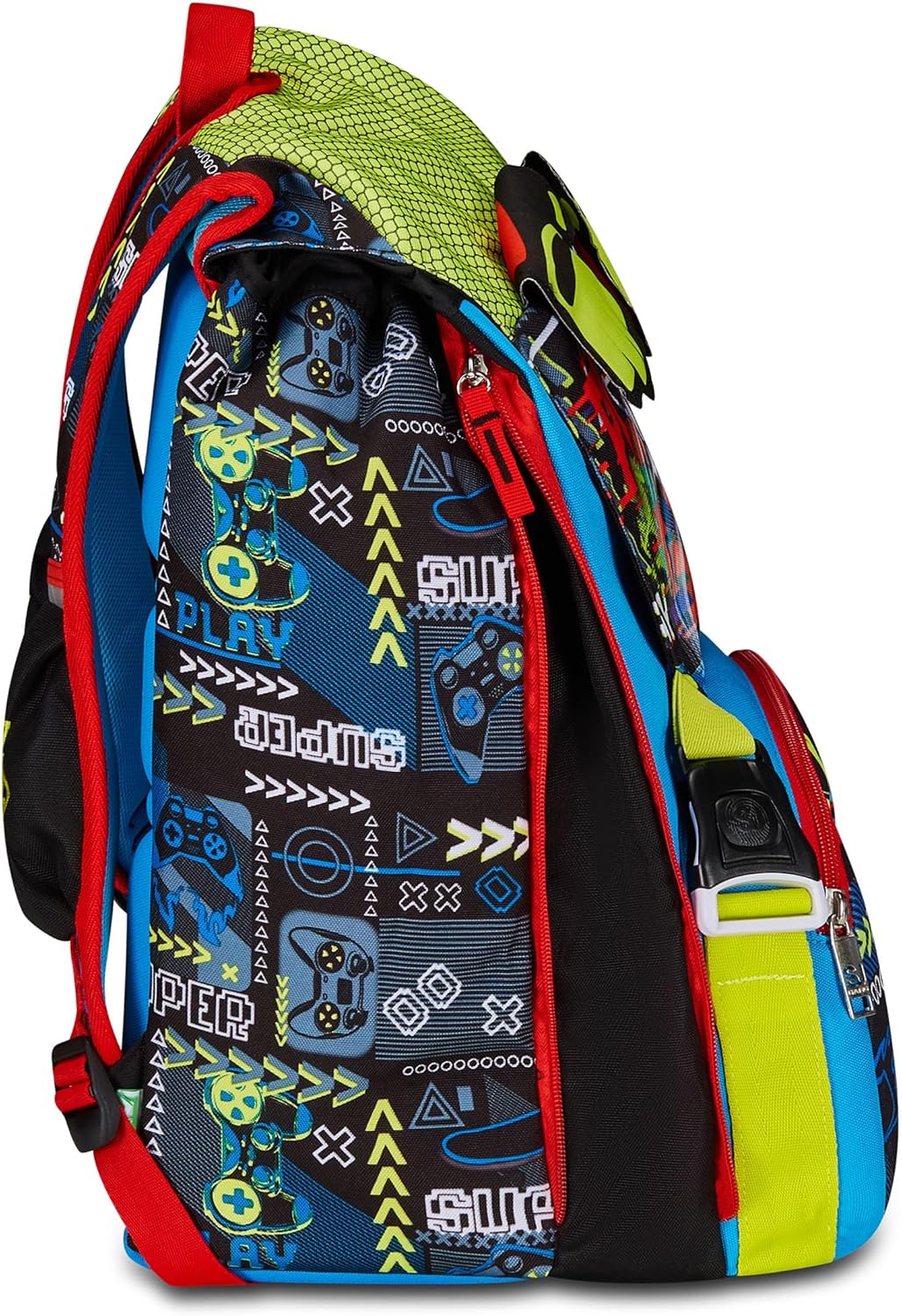 Detalle de SJ GANG STYLE JAM GANG Zaino Scuola Estensibile: stile, comfort e versatilità per bambini e ragazzi