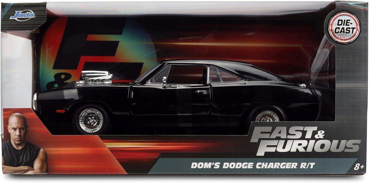 Thumbnail 6 de JADA Toys 253203068 Fast & Furious 9 Dodge Charger 1:24 – modèle métal avec roues en caoutchouc