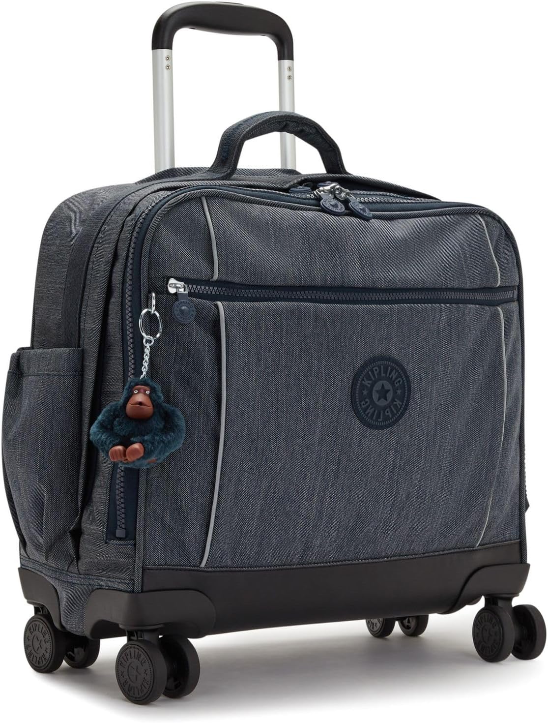 Detalle de Kipling New Storia, Borsa Grande con Ruote – Marine Navy, Unisex