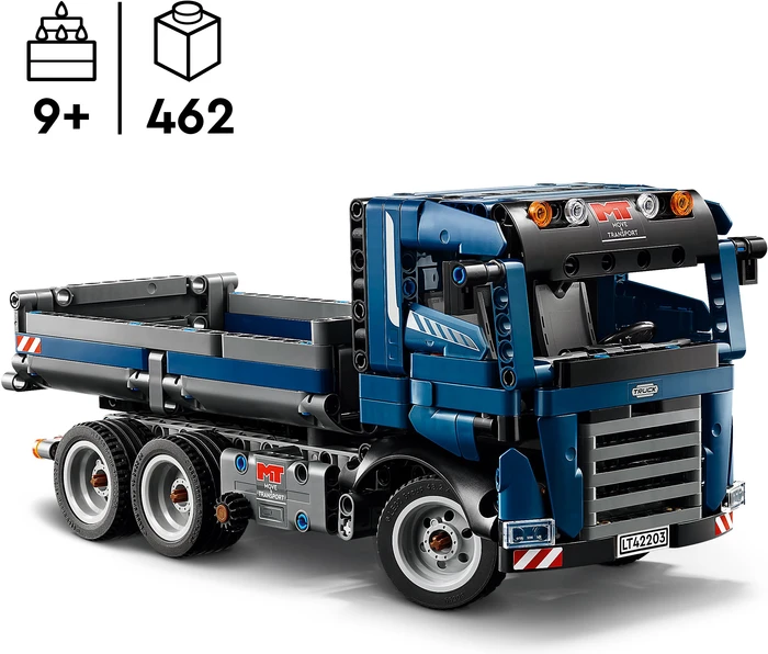 Detalle de LEGO Technic Kipplaster 42203 (Lastwagen mit Kippmulde und Lenkfunktion)