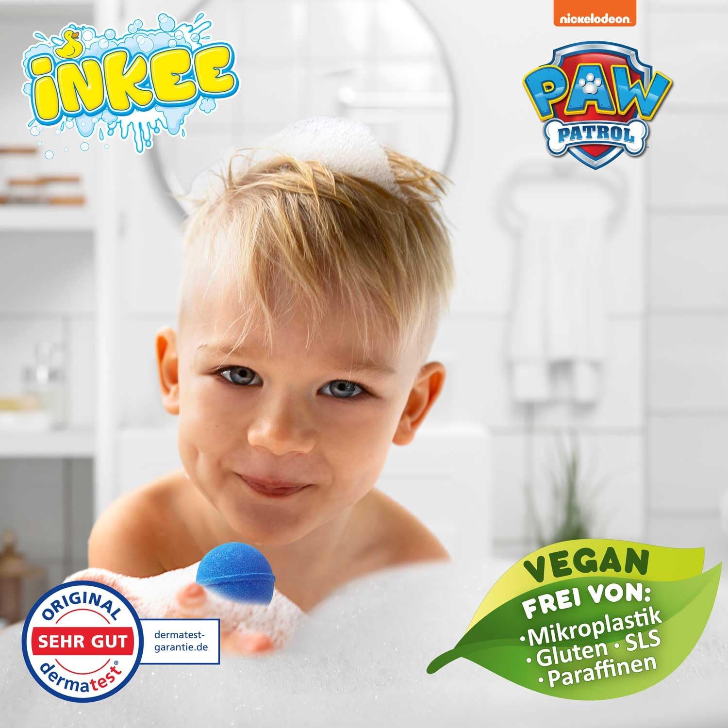 Detalle de INKEE Paw Patrol bombas de baño 3x50g