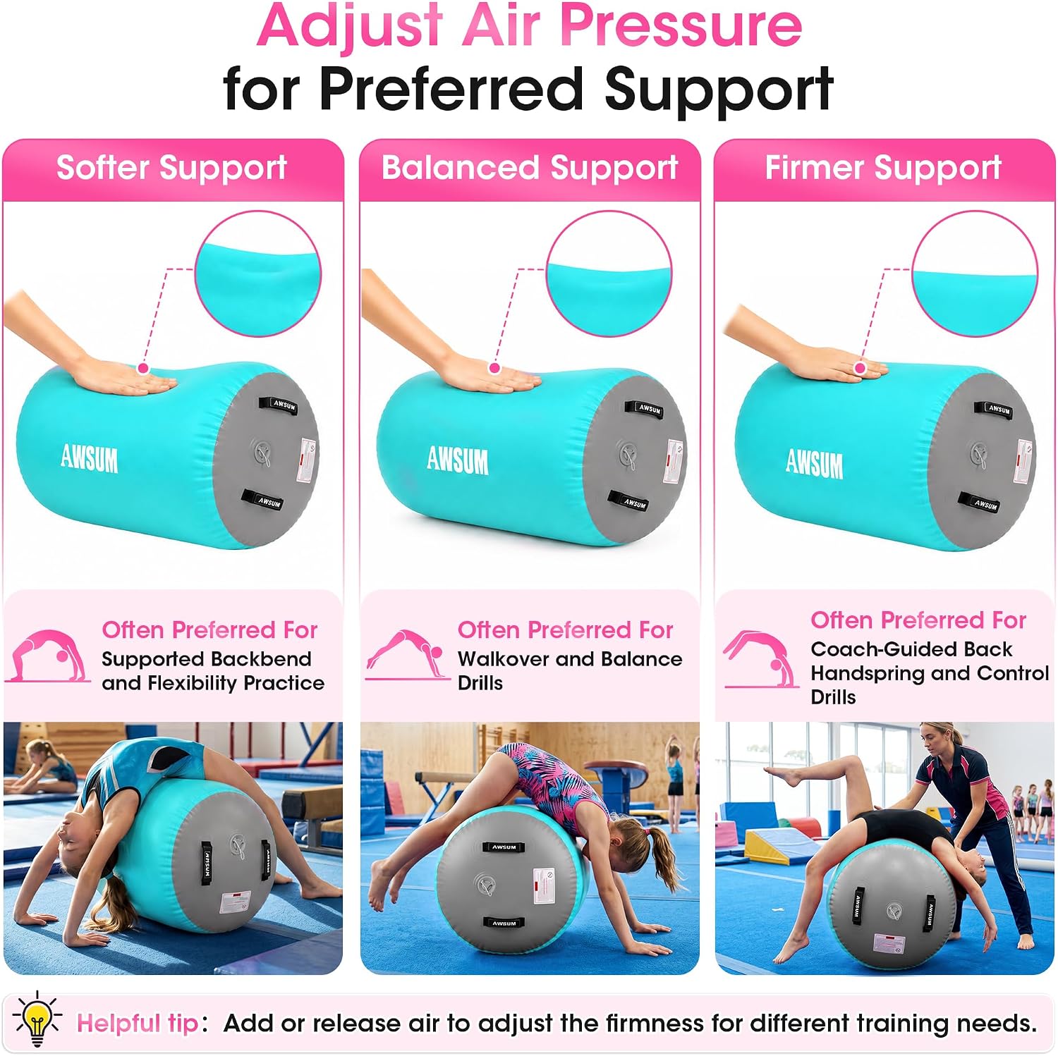 Detalle de AWSUM Gymnastics Barrel, PVC