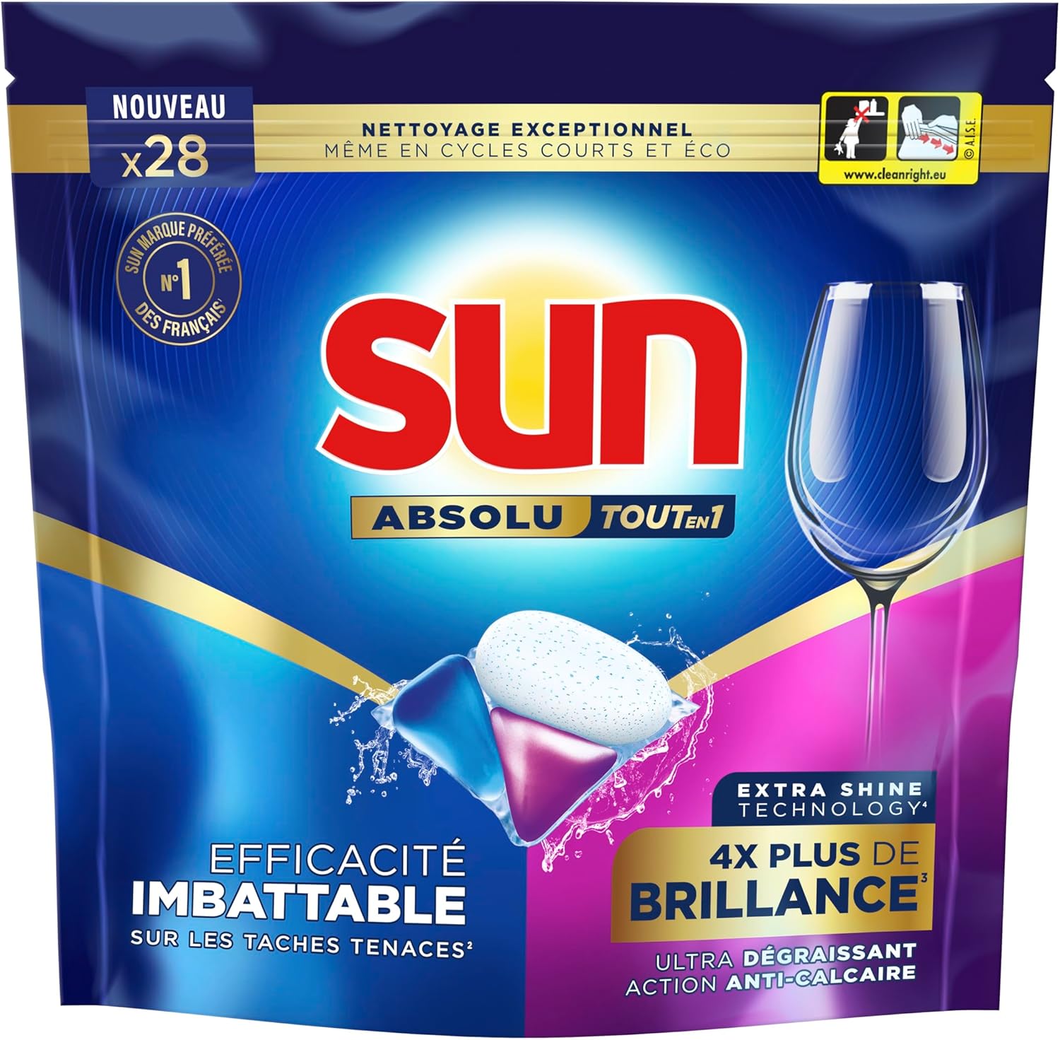 Thumbnail 1 de Sun Absolu Tout-en-1 Brillance 28 capsules