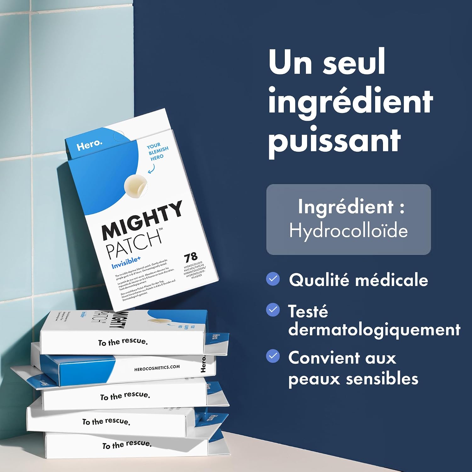 Thumbnail 4 de HERO COSMETICS Mighty Patch Invisible+ Pickel‑Patches 78 🩹