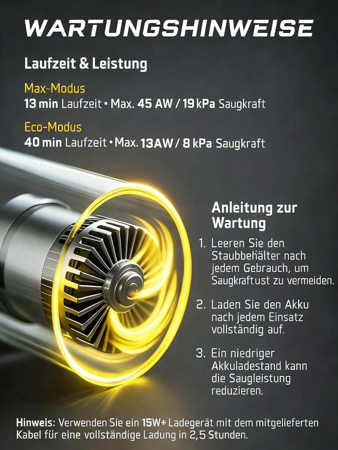 Thumbnail 2 de Fanttik Slim V8 Apex Akku-Autostaubsauger 19000Pa
