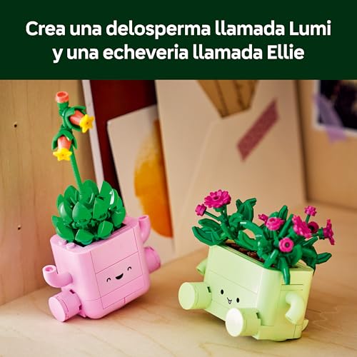 Thumbnail 2 de LEGO Botanicals Plantas Bailarinas (11506): set con 2 plantas y macetas pastel para decorar interiores