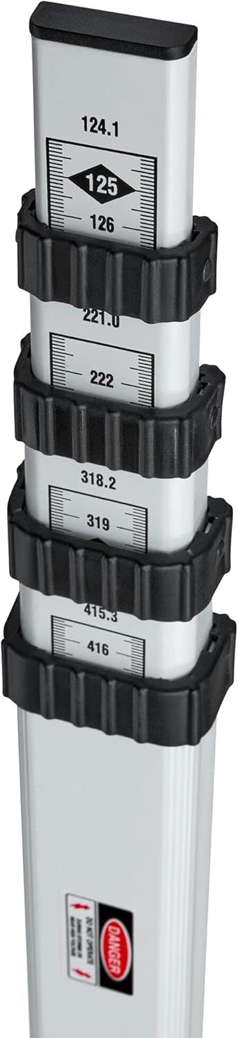 Detalle de STANLEY Asta graduata AR51. 1-77-161 – 5 metri, regolabile in 5 sezioni