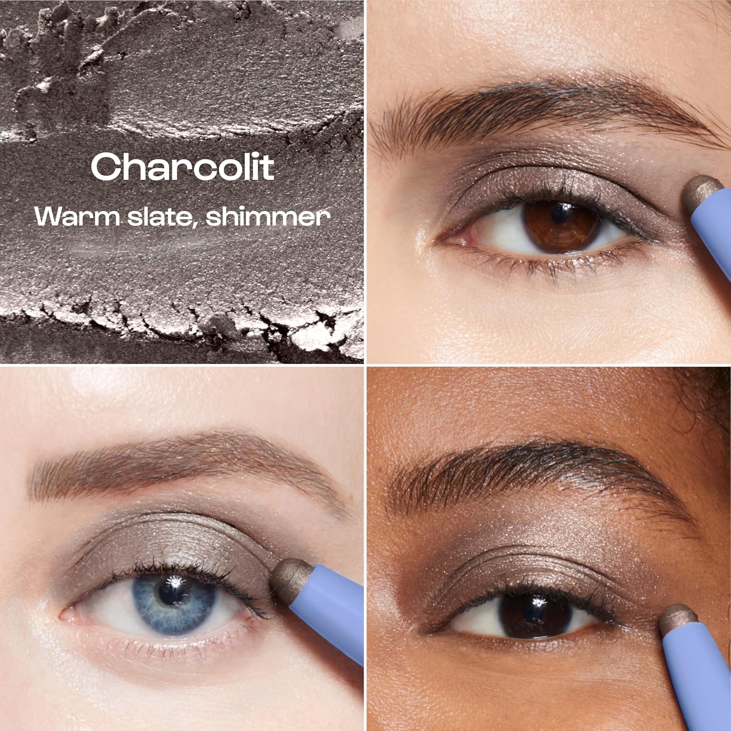 Detalle de ALLEYOOP Eyeshadow Stick Gray Shimmer