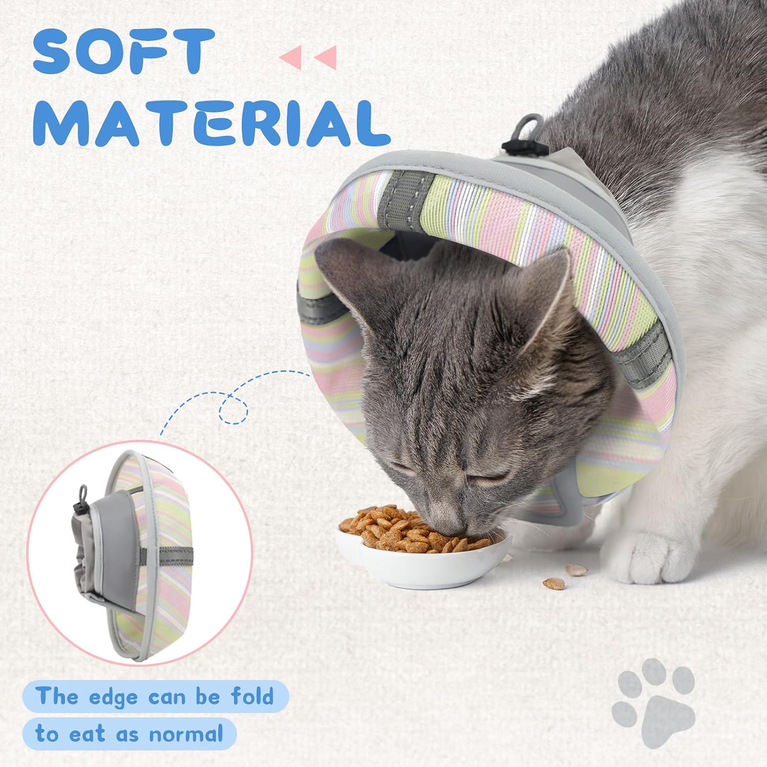 Thumbnail 2 de Supet Soft Cat Cone Collar S